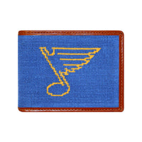 Smathers and Branson StLouisBlues LowRes Cobalt Wallet