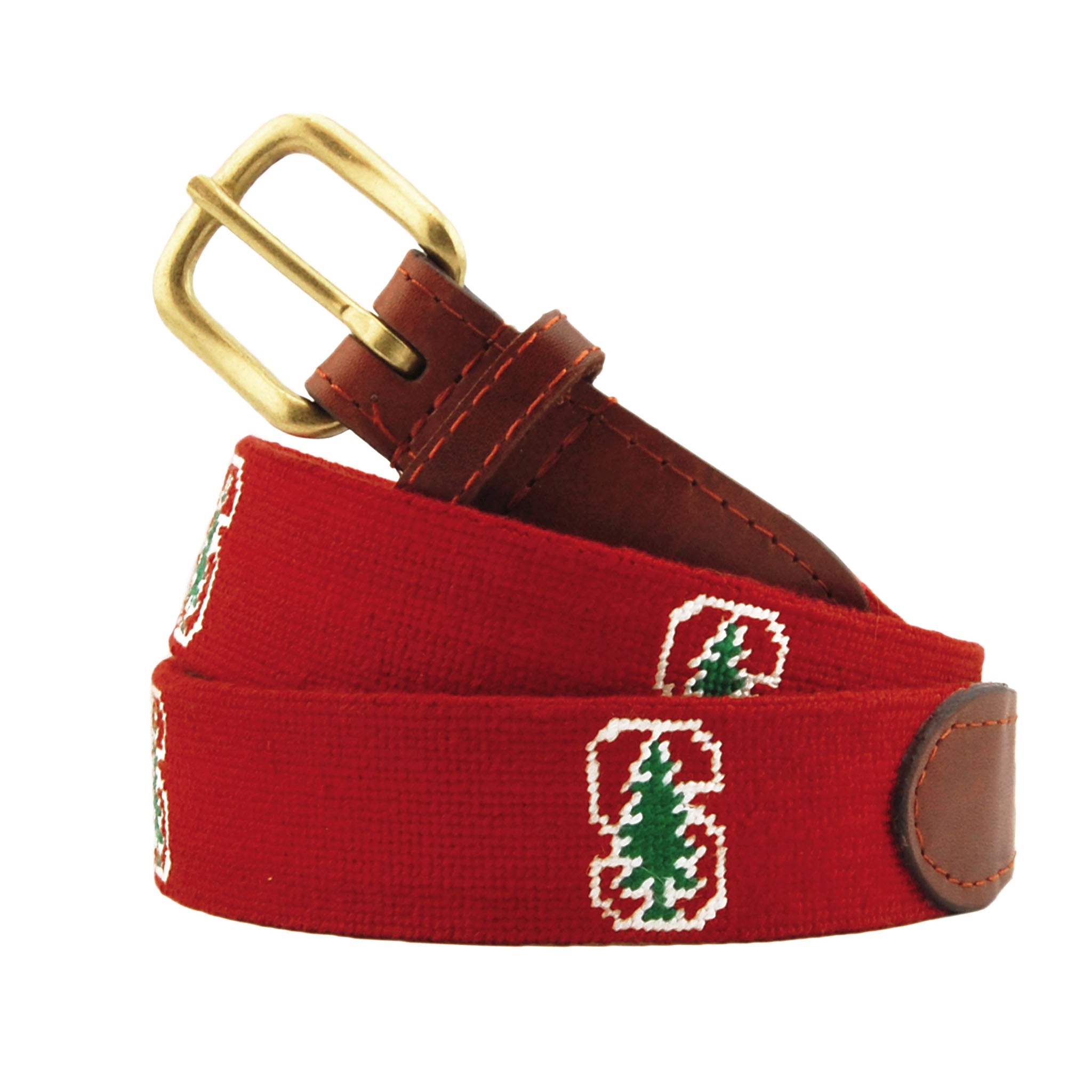 Stanford Belt (Light Garnet)