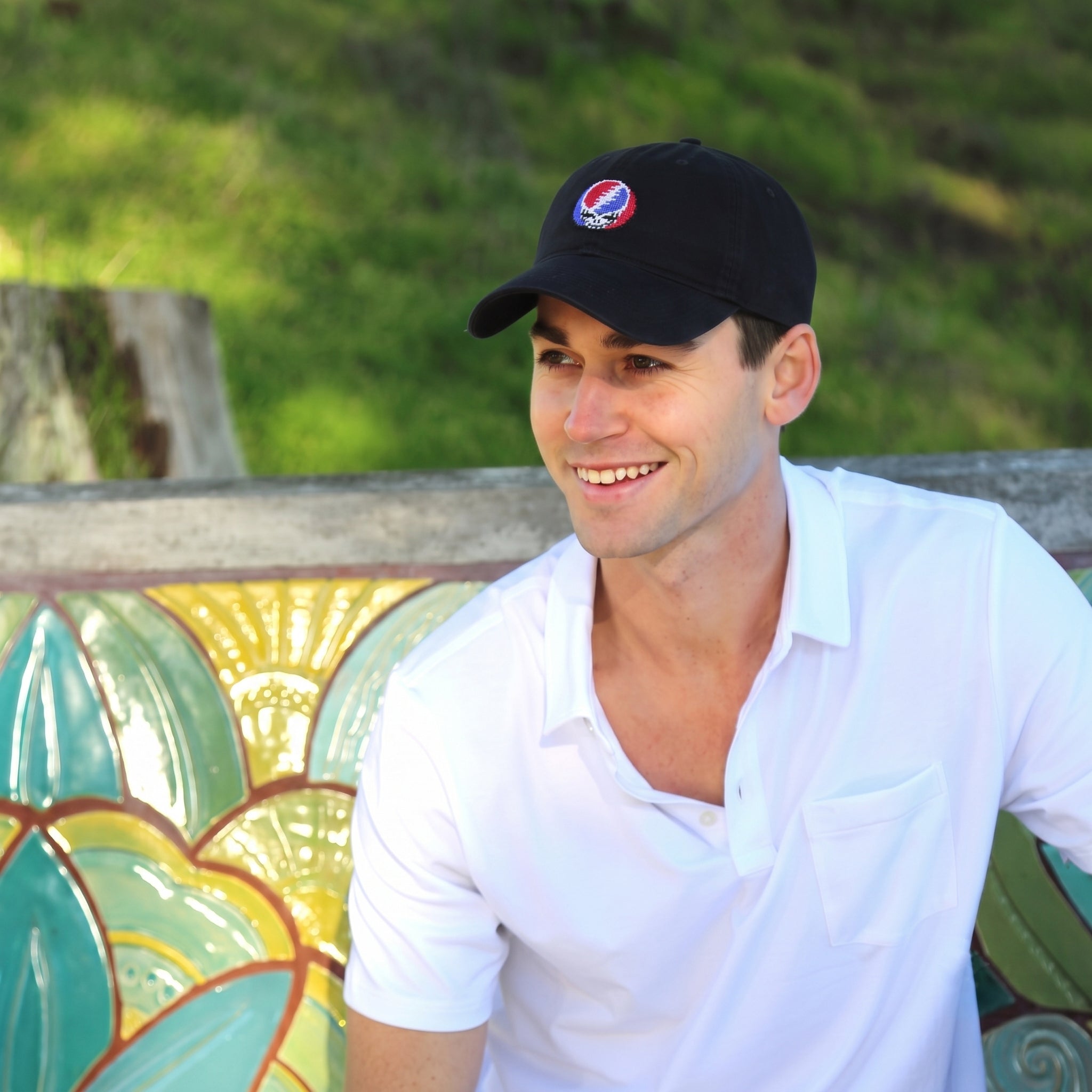 Steal Your Face Hat (Black)