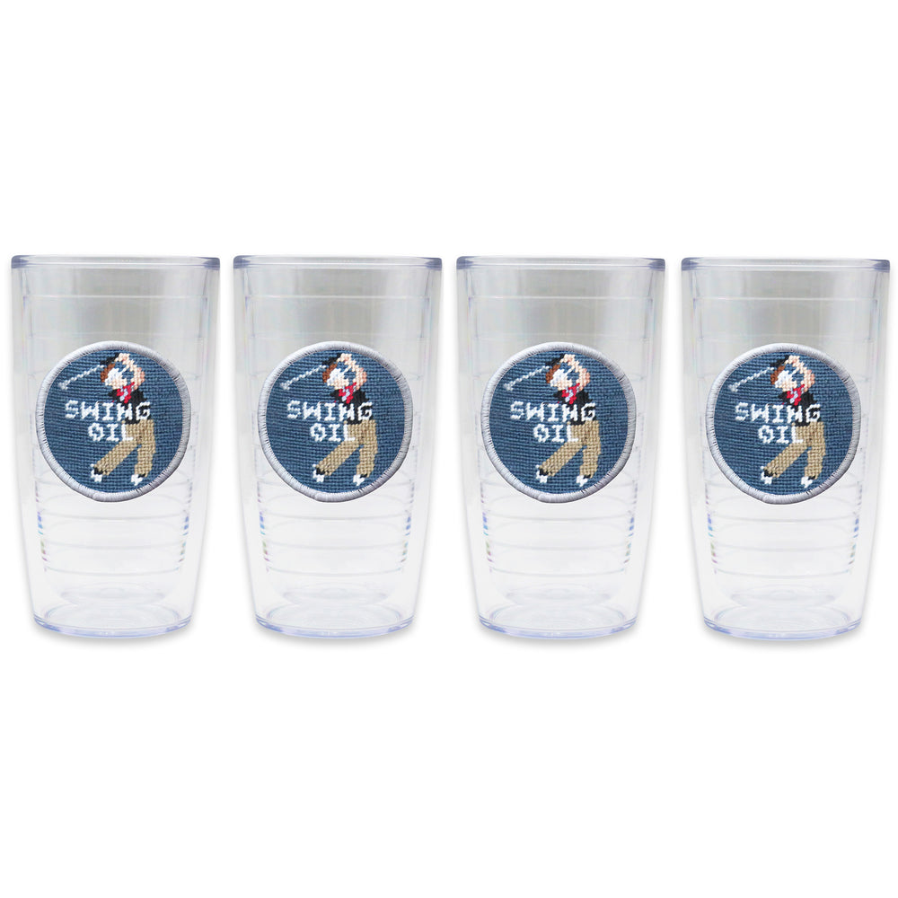 Swing Oil Tervis Tumbler (Slate) (White Edge)