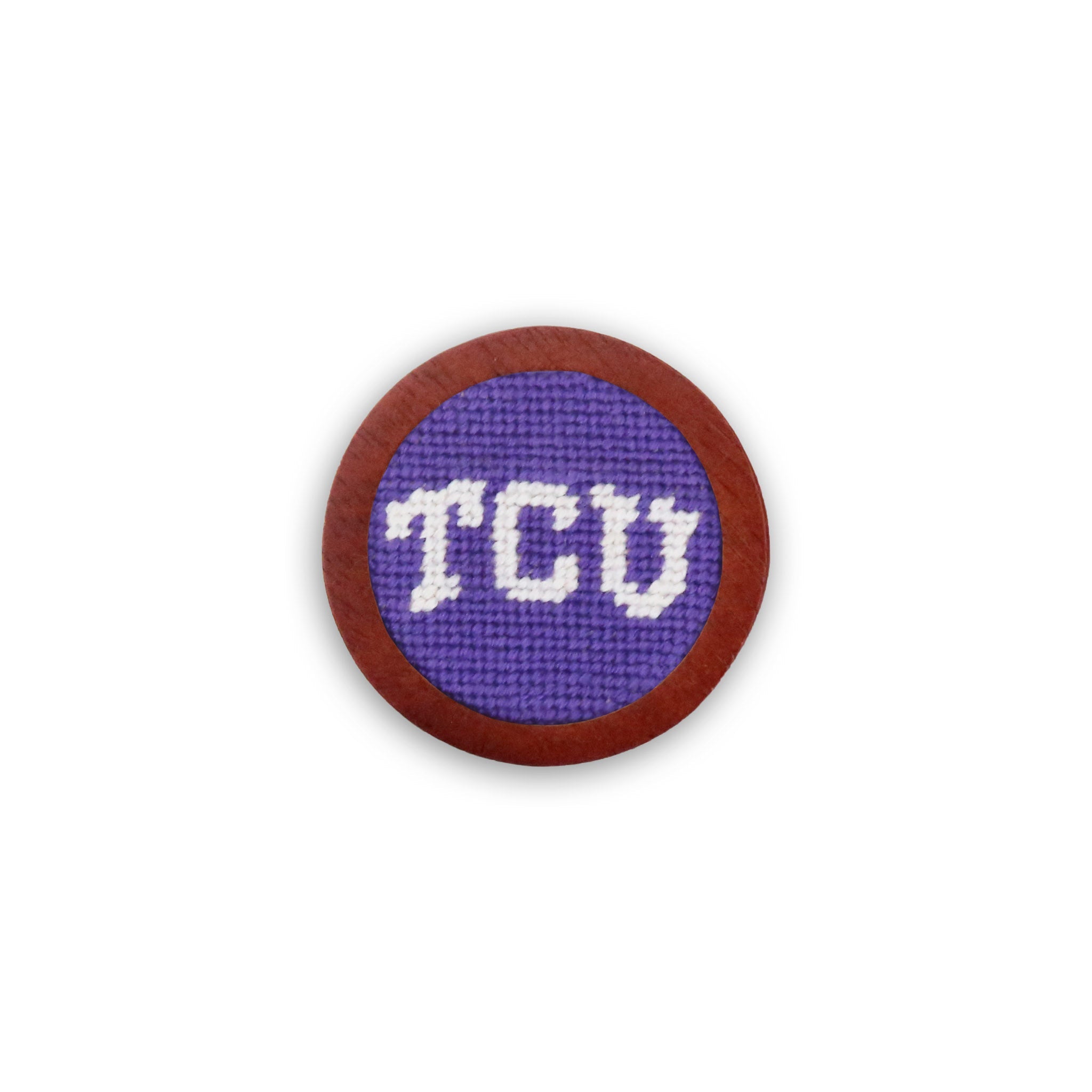 TCU Golf Ball Marker (Purple)