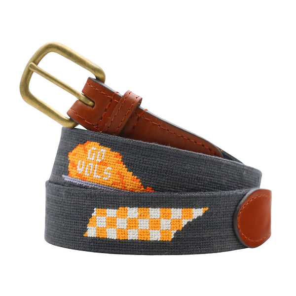 Tennessee Needlepoint Life Belt (Charcoal) – Smathers & Branson