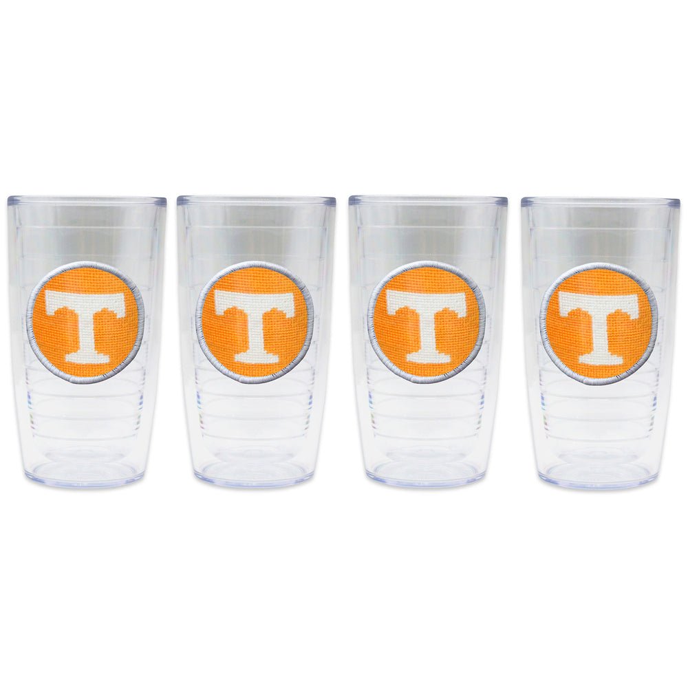 Tennessee Power T Tervis Tumbler (Orange) (White Edge)