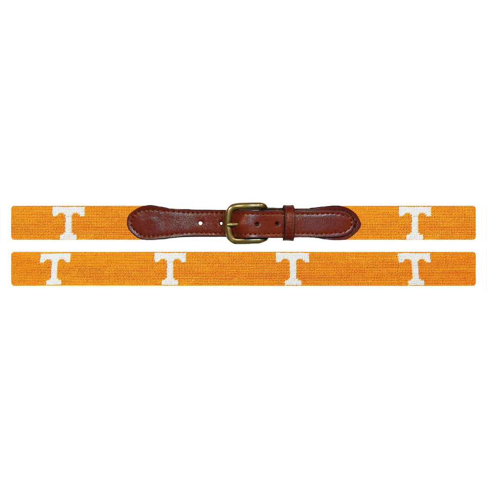 Monogrammed Tennessee Power T Belt (Orange)