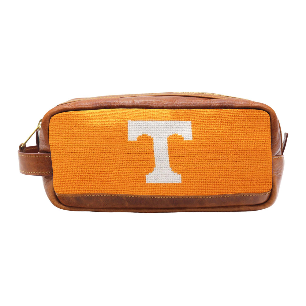 Monogrammed Tennessee Power T Toiletry Bag (Orange)