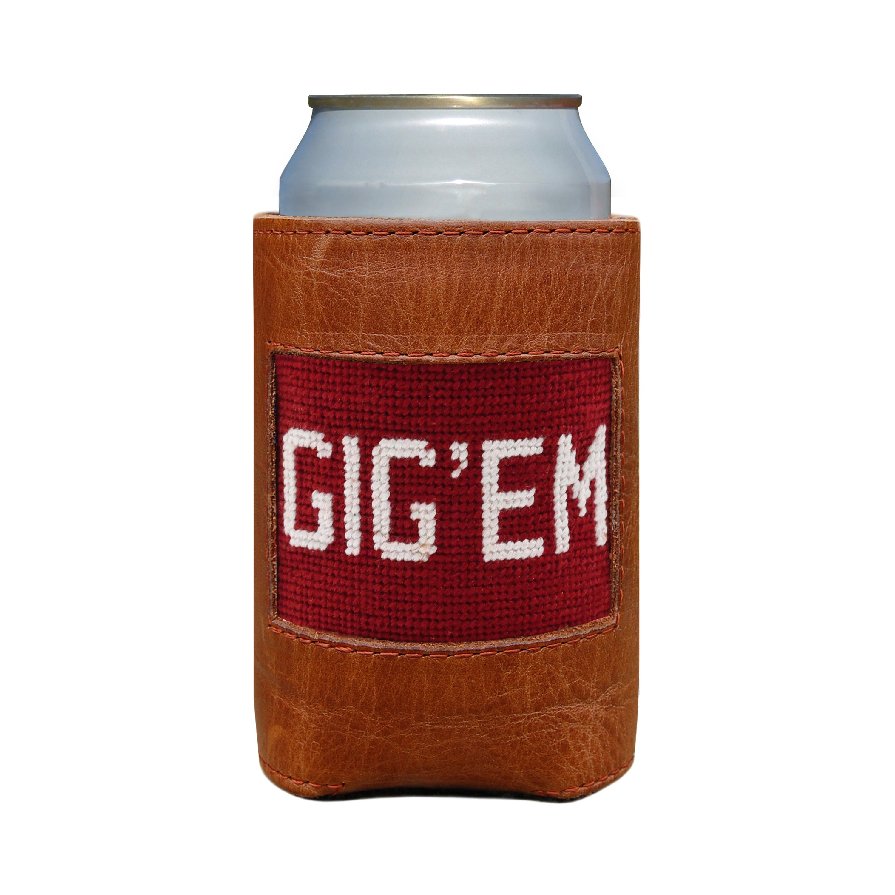 Texas A&M Gig 'Em Can Cooler (Maroon)