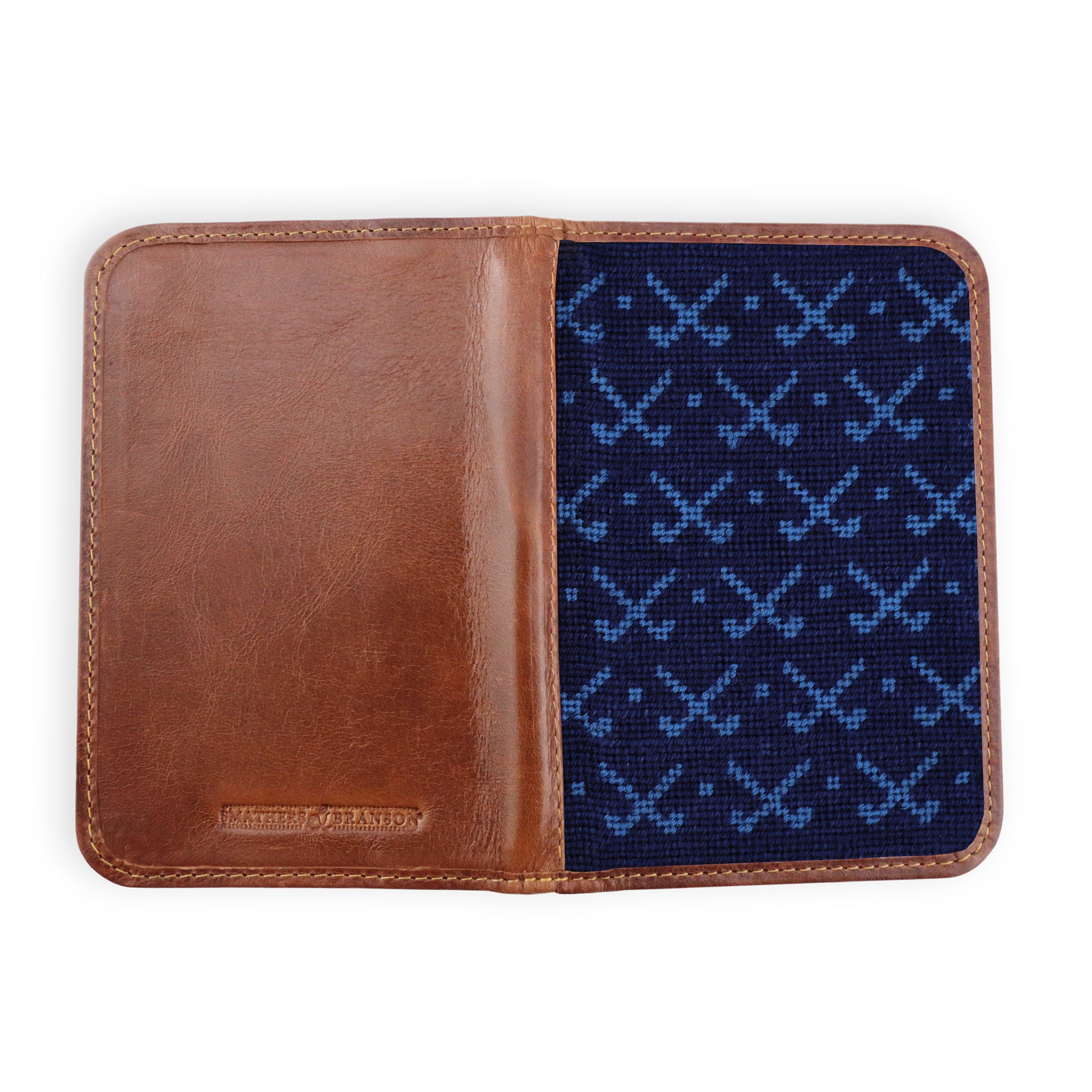 Smathers and Branson TonalClubs DarkNavy-Blueberry Golf LowRes Scorecard Holder, secondary view