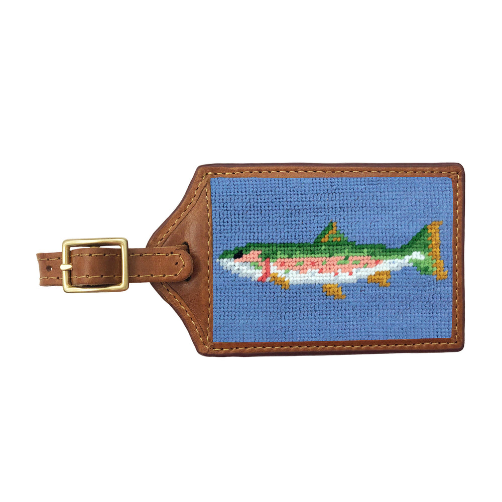 Trout Luggage Tag (Stream Blue)