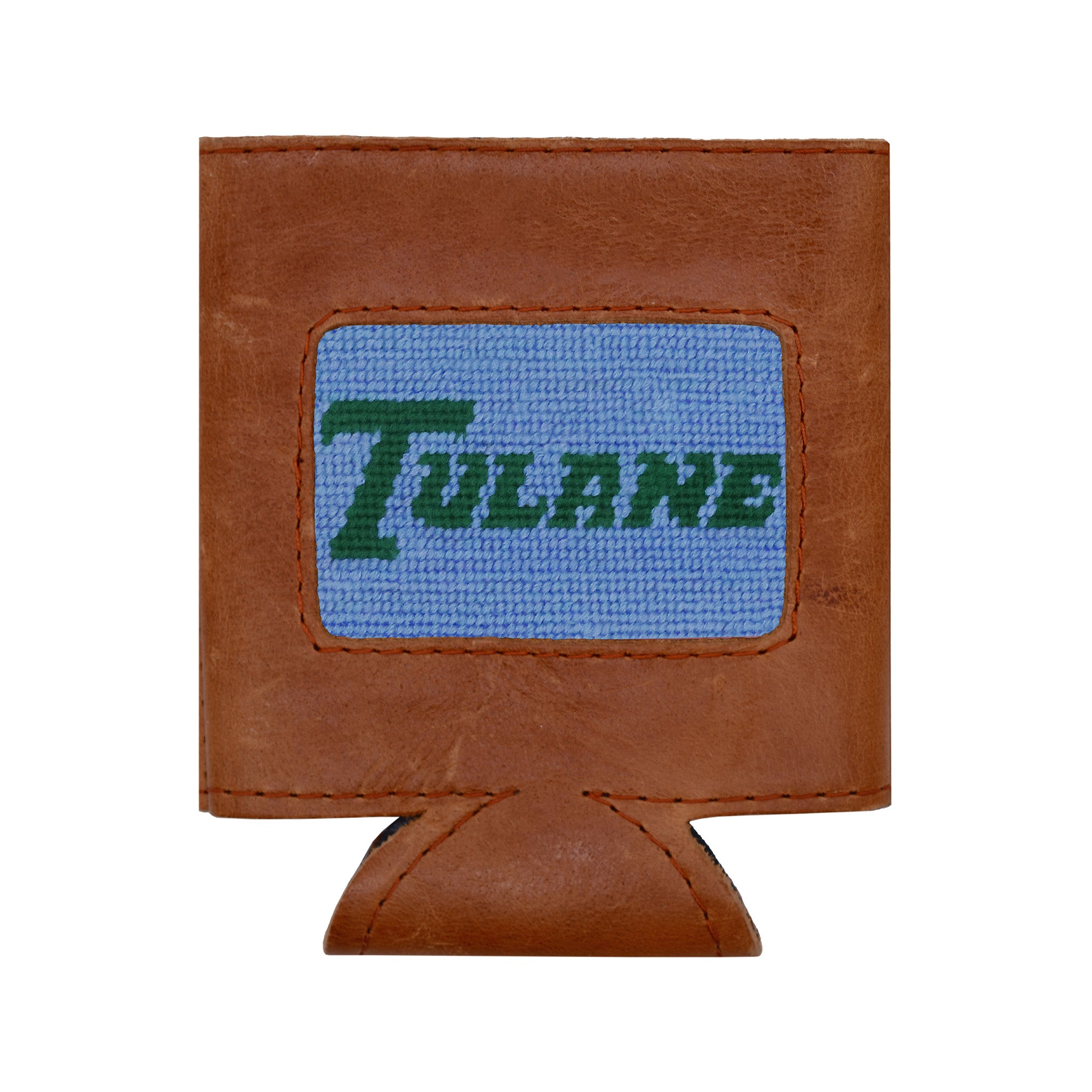 Tulane Text Can Cooler (Baby Blue)