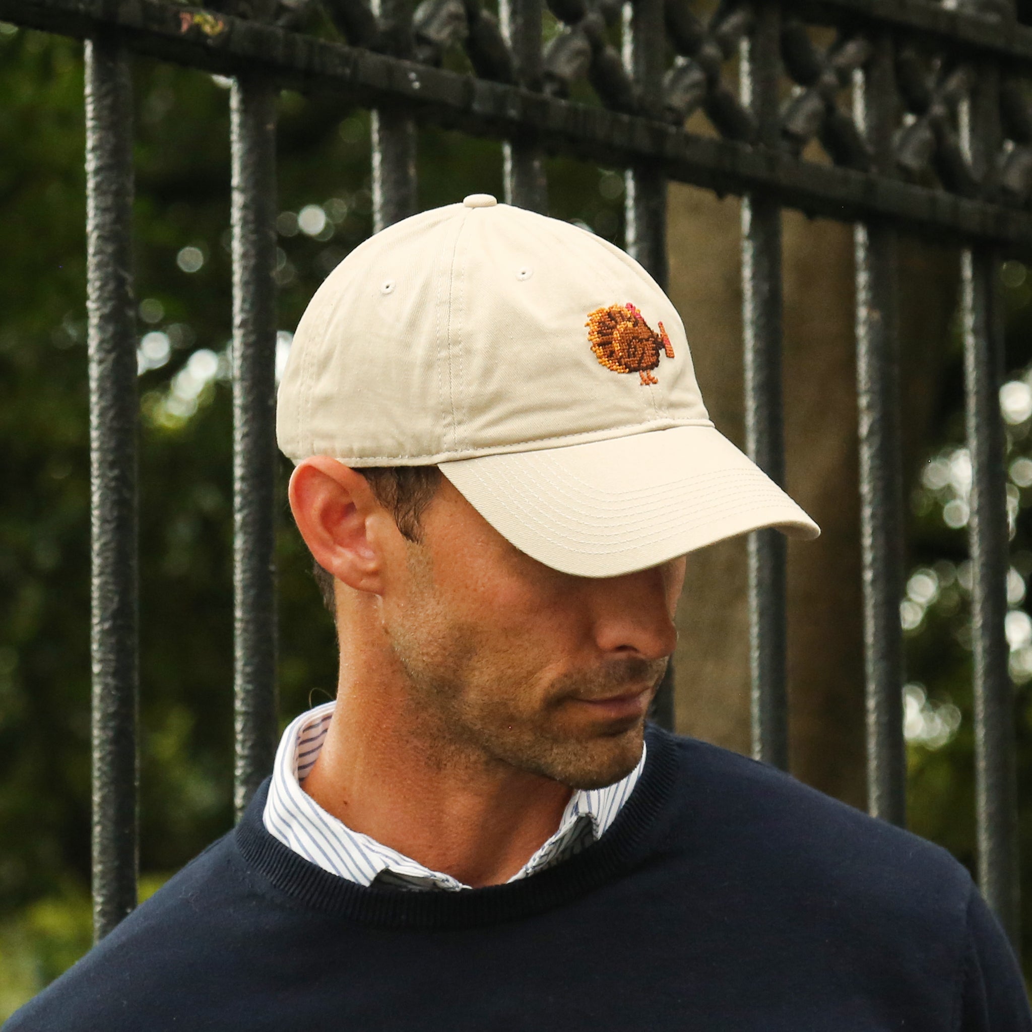 Turkey Day Drinking Hat (Stone)