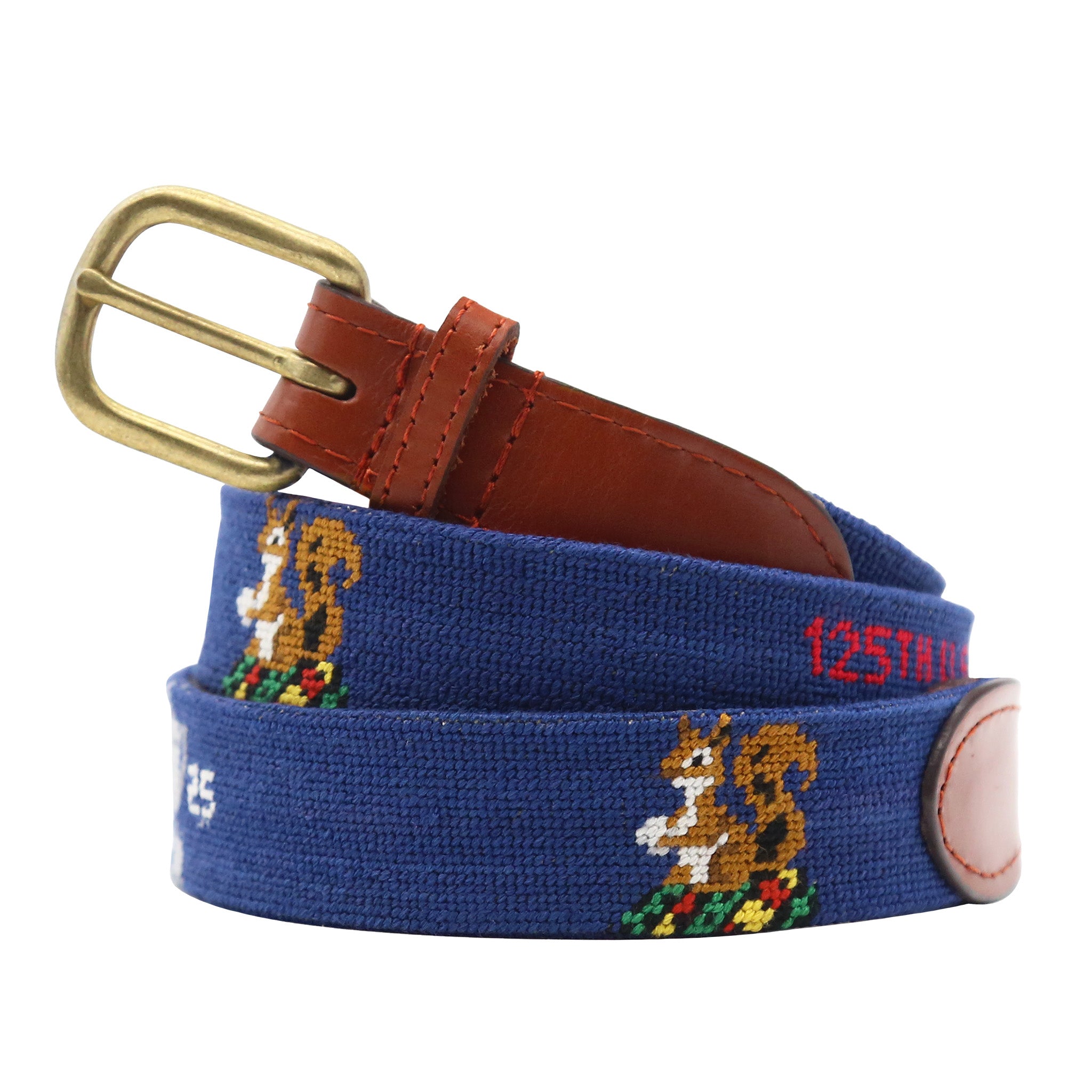 USGA 125th US Open Oakmont Logo-Trophy-Date Belt (Classic Navy)