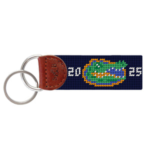 University of Florida 2025 Basketball Championship Key Fob (Dark Navy)