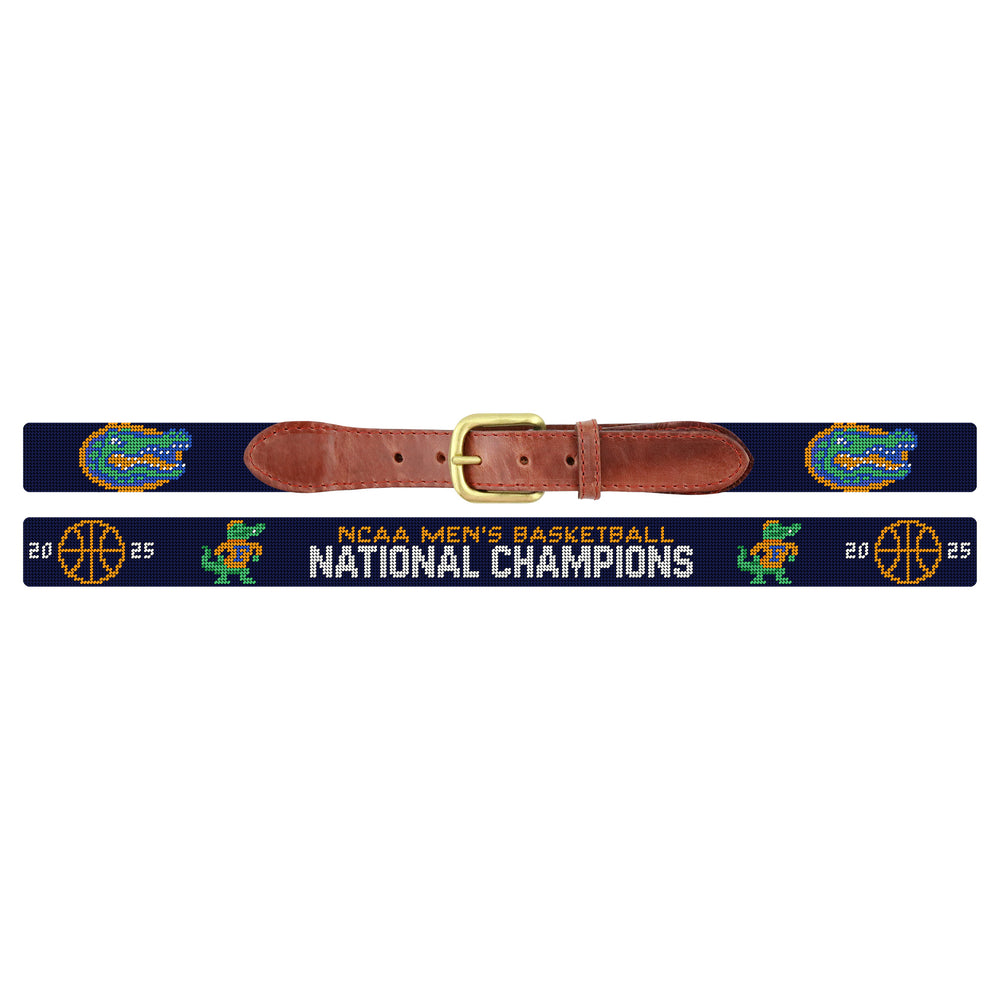 University of Florida 2025 Basketball Championship Belt (Dark Navy)