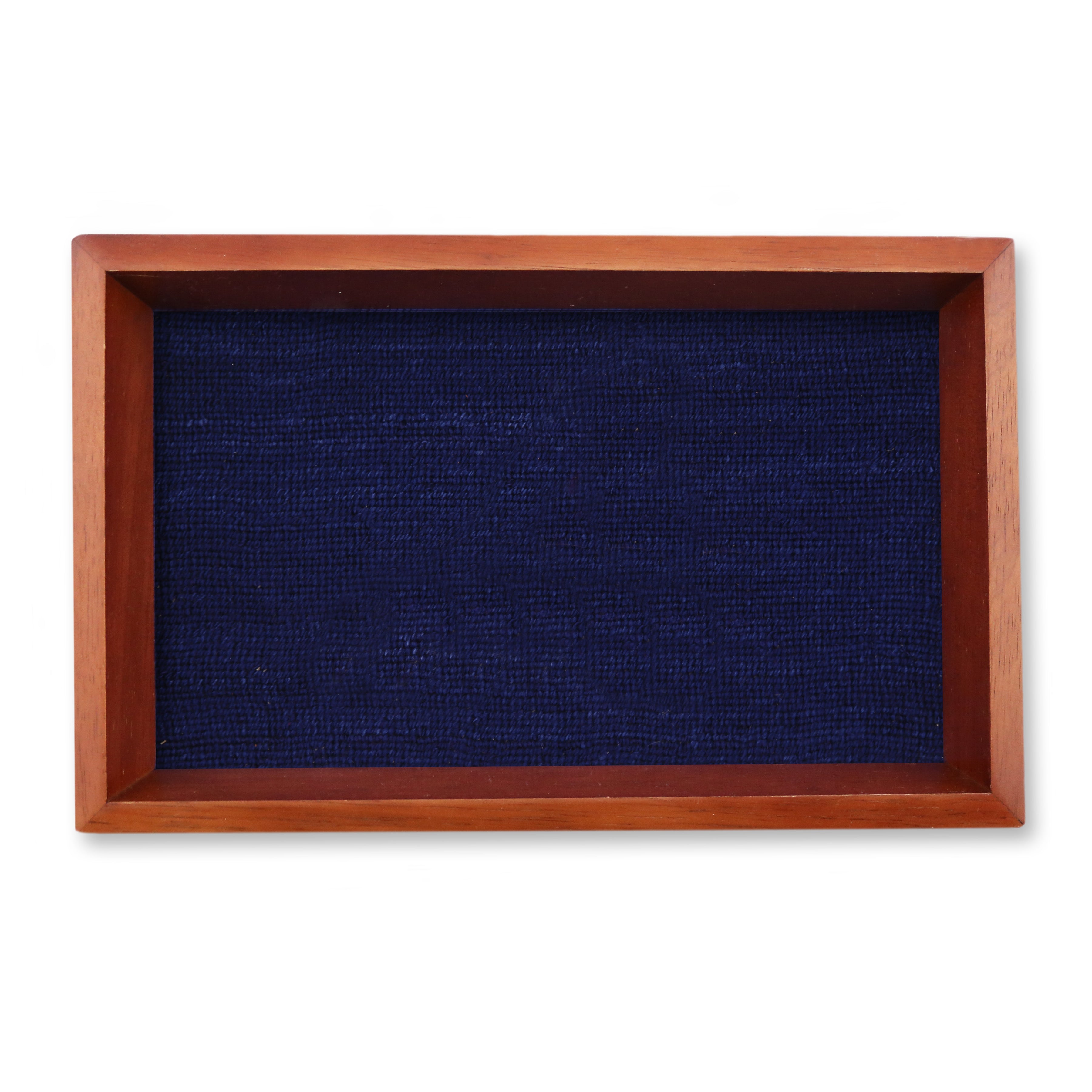 Kansas Jayhawk Valet Tray (Cobalt) (Chestnut Wood) – Smathers