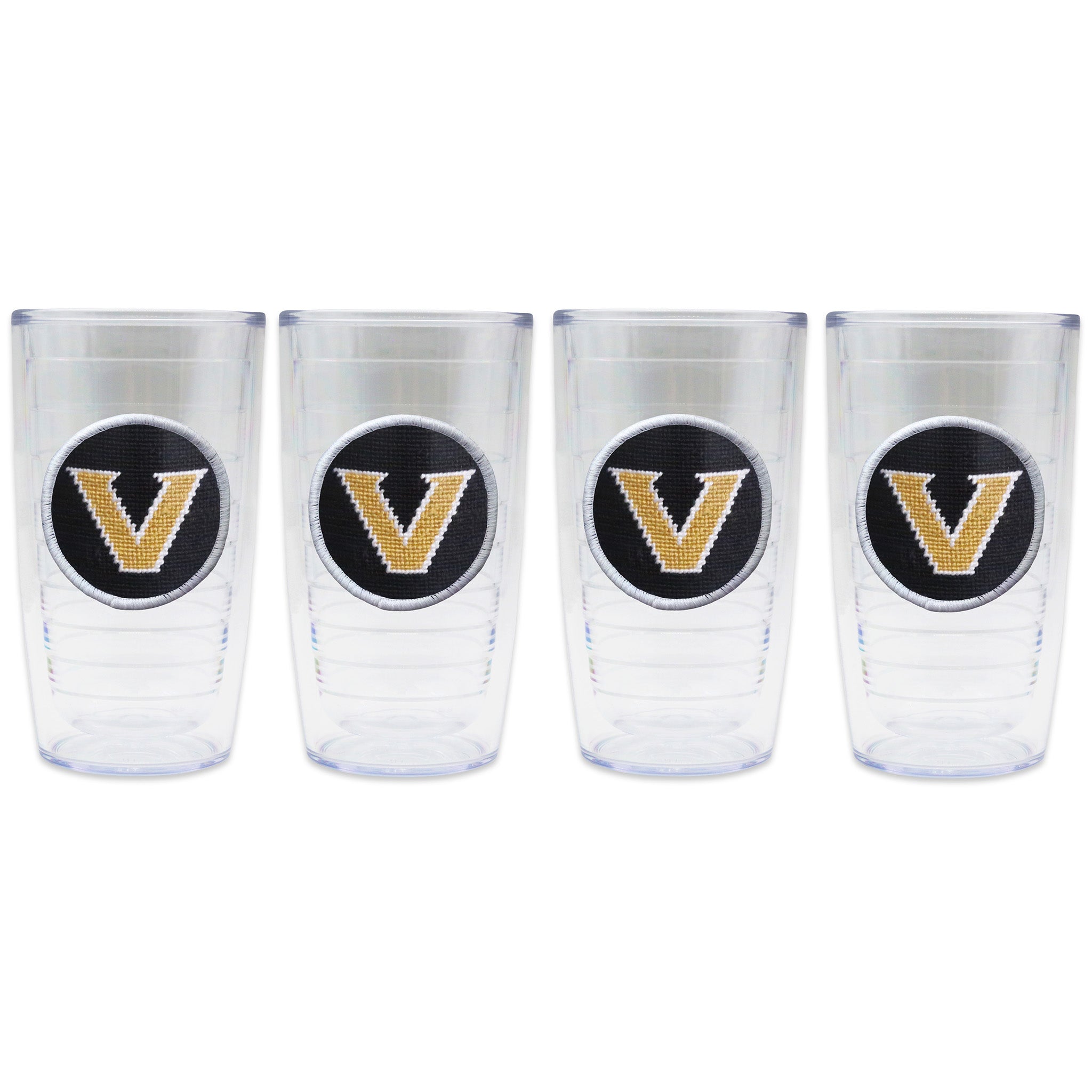 Vanderbilt Tervis Tumbler (Black) (White Edge)