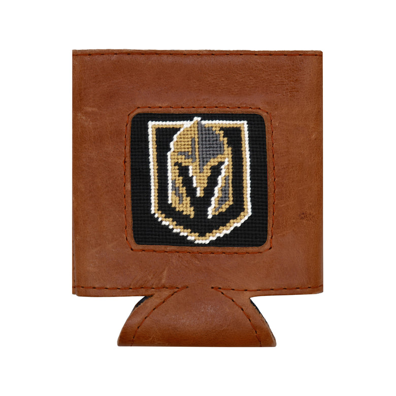 Smathers and Branson VegasGoldenKnights LowRes Black Can Cooler, secondary view