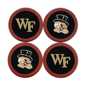 Wake Forest Coasters (Black)