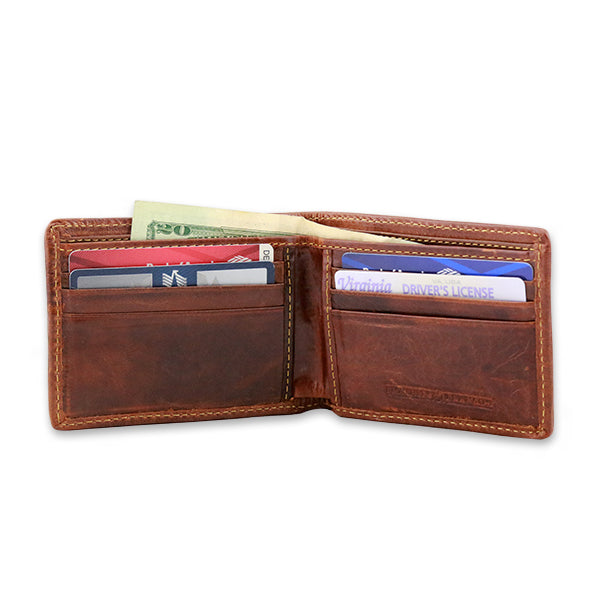 Tulane Text Wallet (Baby Blue)