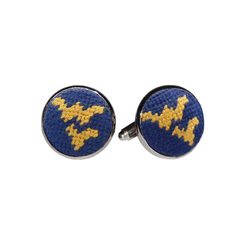 West Virginia Cufflinks (Classic Navy) (Final Sale)