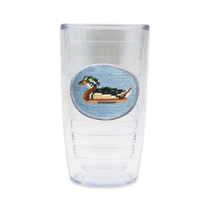 Wood Duck Decoy Tumbler (Antique Blue)