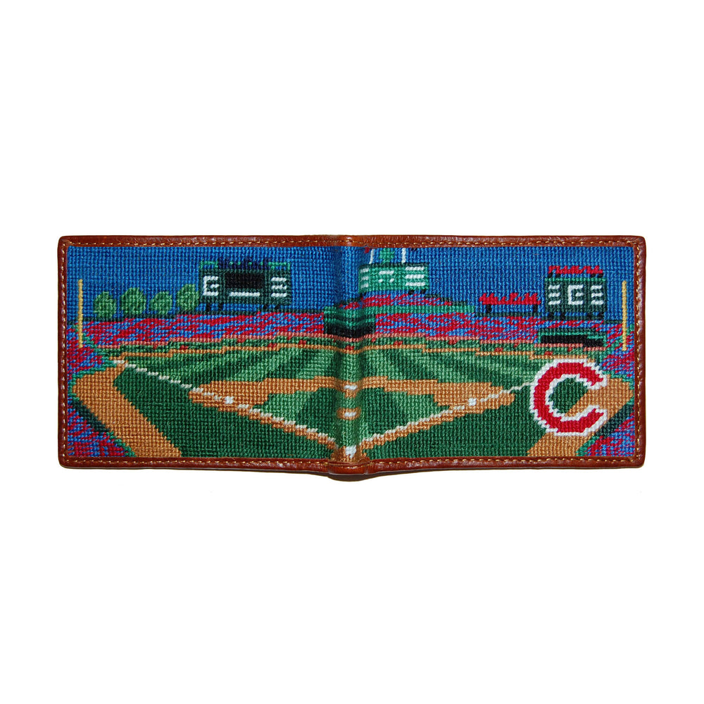 Chicago Cubs Wrigley Field Scene Wallet