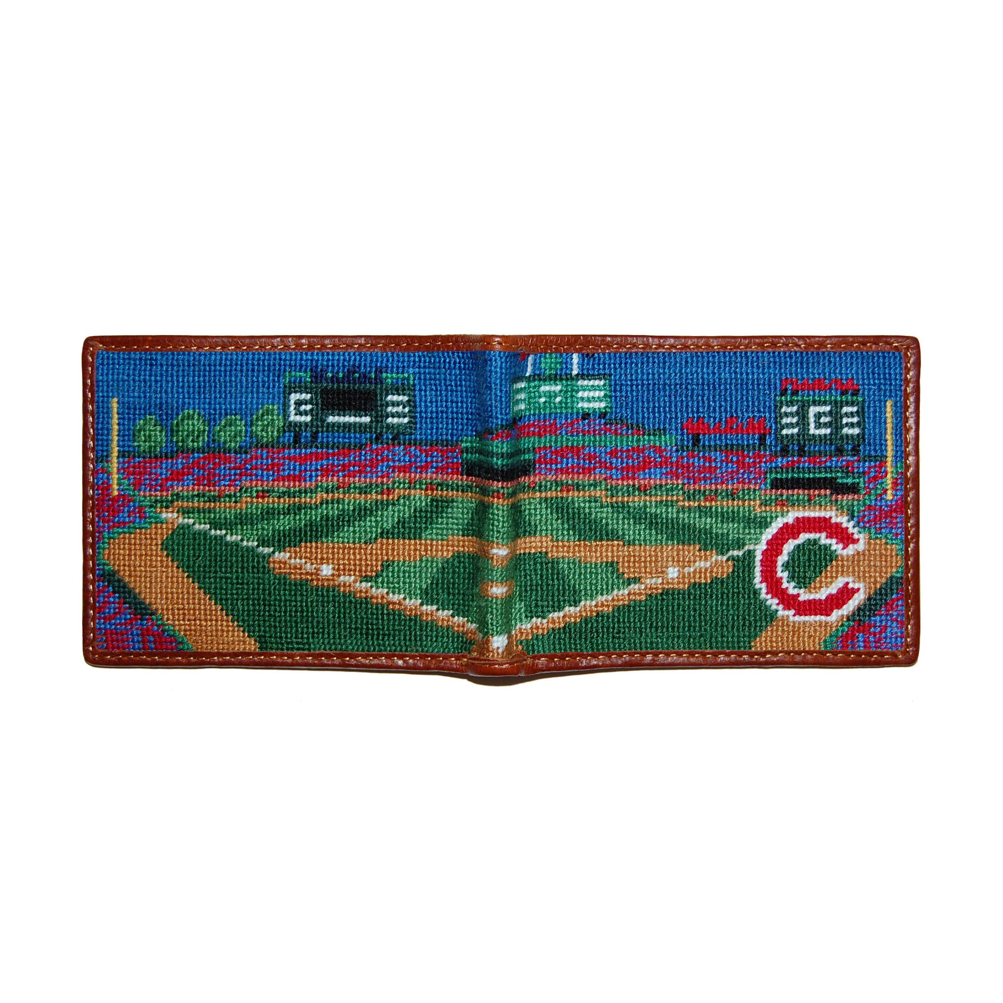 Chicago Cubs Wrigley Field Scene Wallet