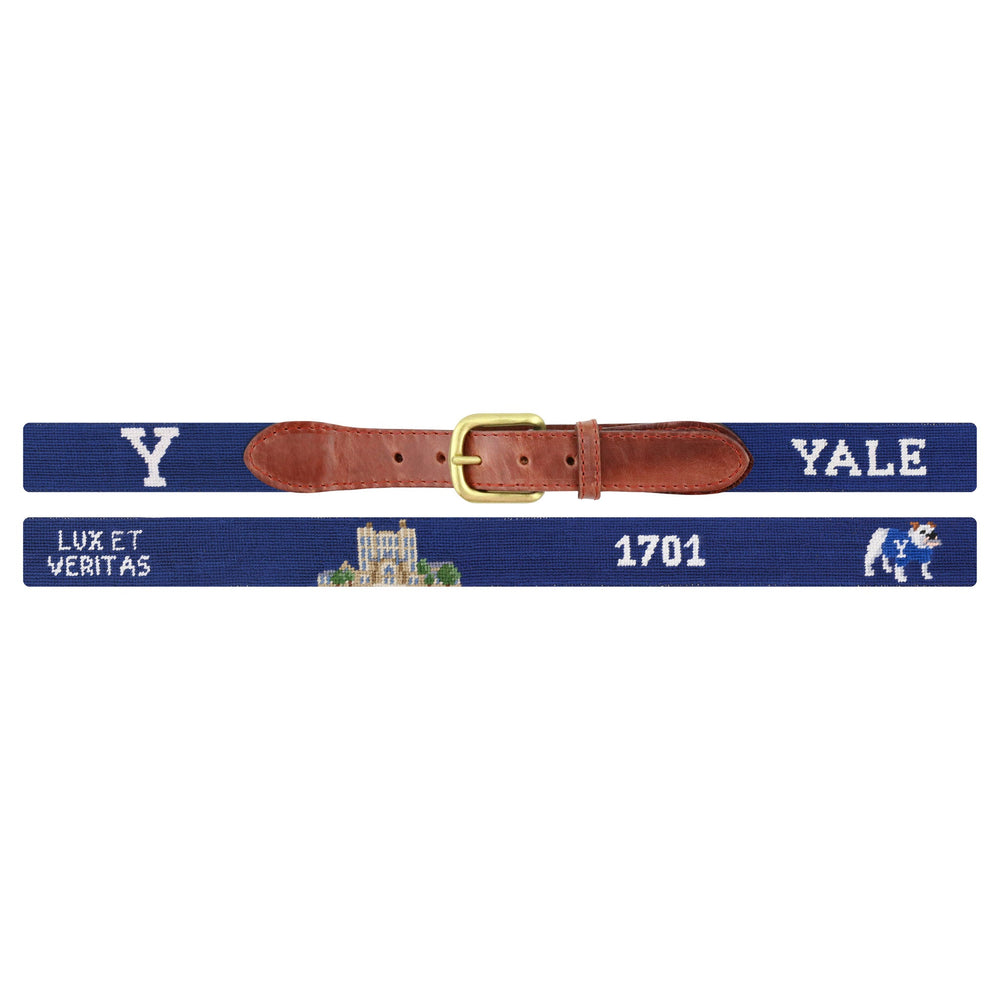 Monogrammed Yale Life Belt (Classic Navy)