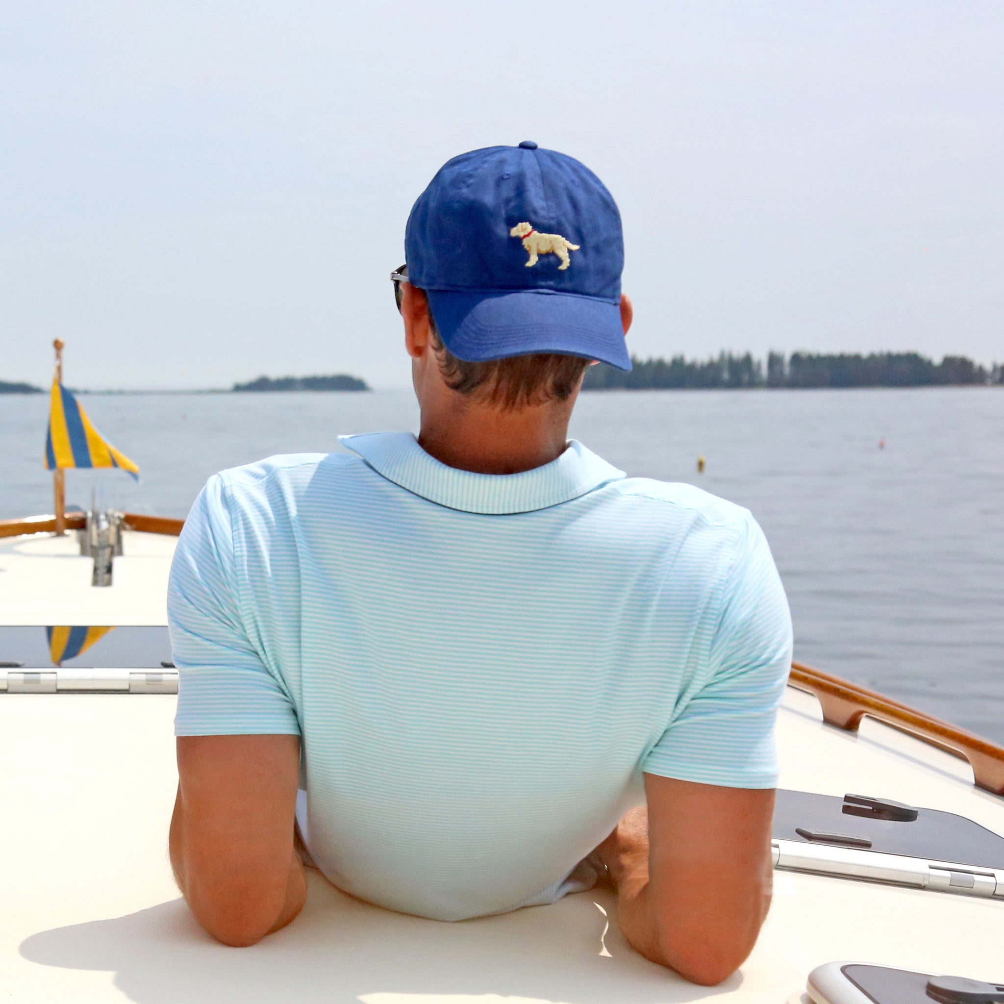 Yellow Lab Hat (Navy)