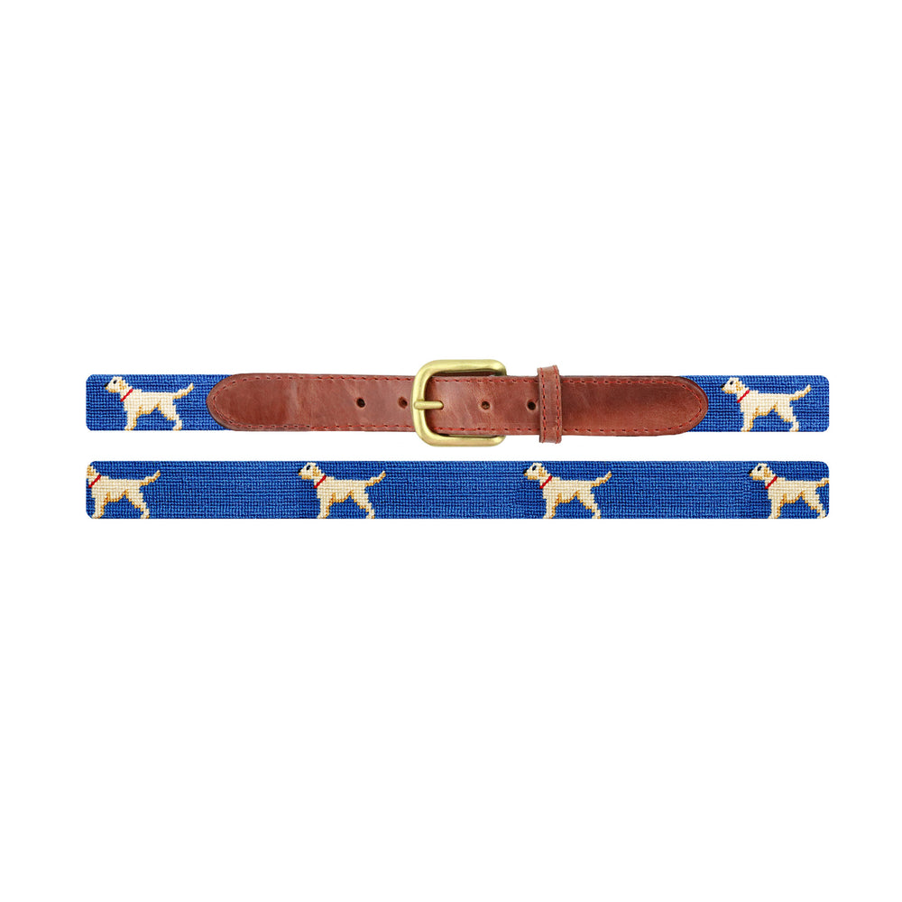 Yellow Lab Children's Belt (Blueberry)