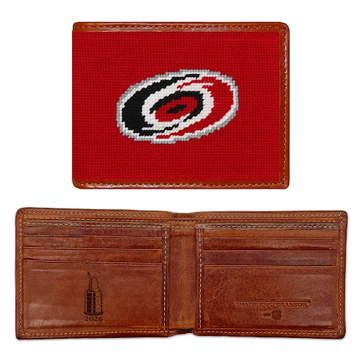 Carolina Hurricanes Wallet with 2026 Stanley Cup Engraving