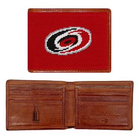 Carolina Hurricanes Wallet with 2026 Stanley Cup Engraving