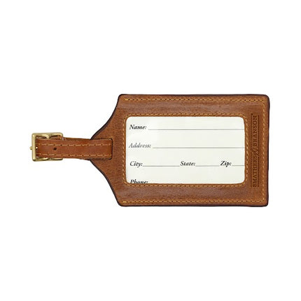 Smathers & Branson Needlepoint Luggage Tag
