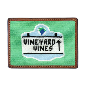 Vineyard Vines Beach Sign Card Wallet (Final Sale)