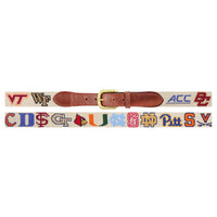 Smathers and Branson ACC Needlepoint Belt Laid Out 