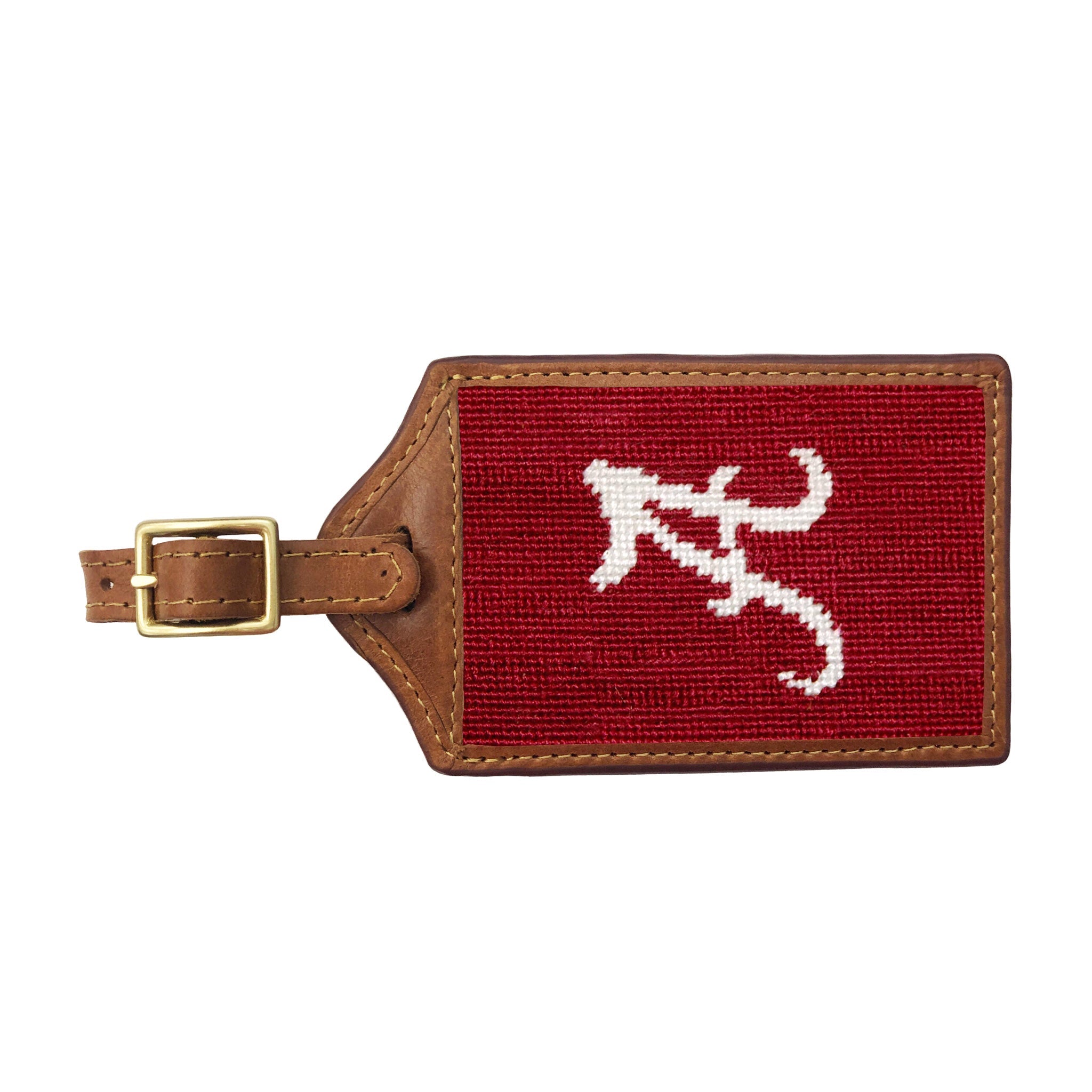 Alabama Needlepoint Luggage Tag