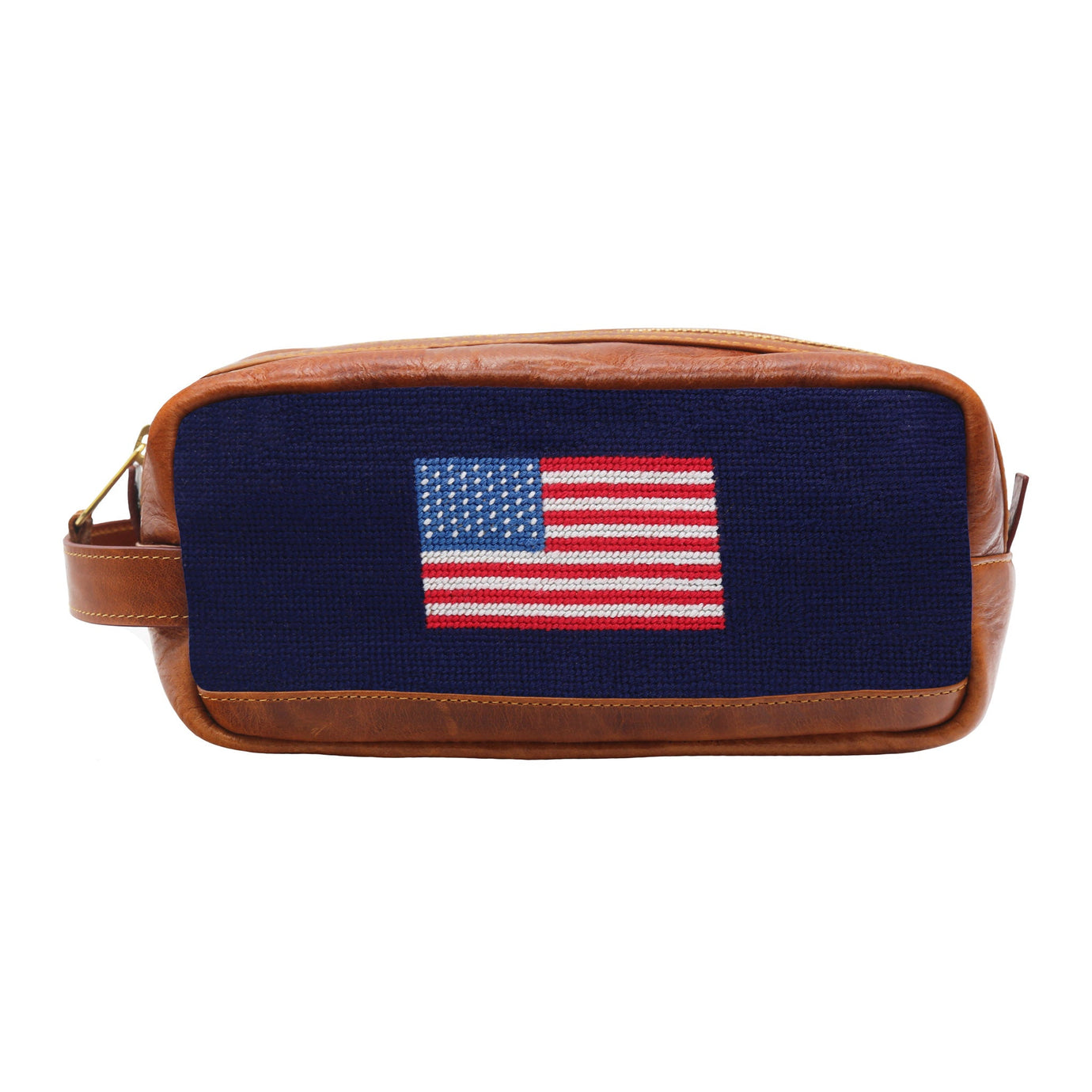 Smathers and Branson American Flag Toiletry Bag Dark Navy