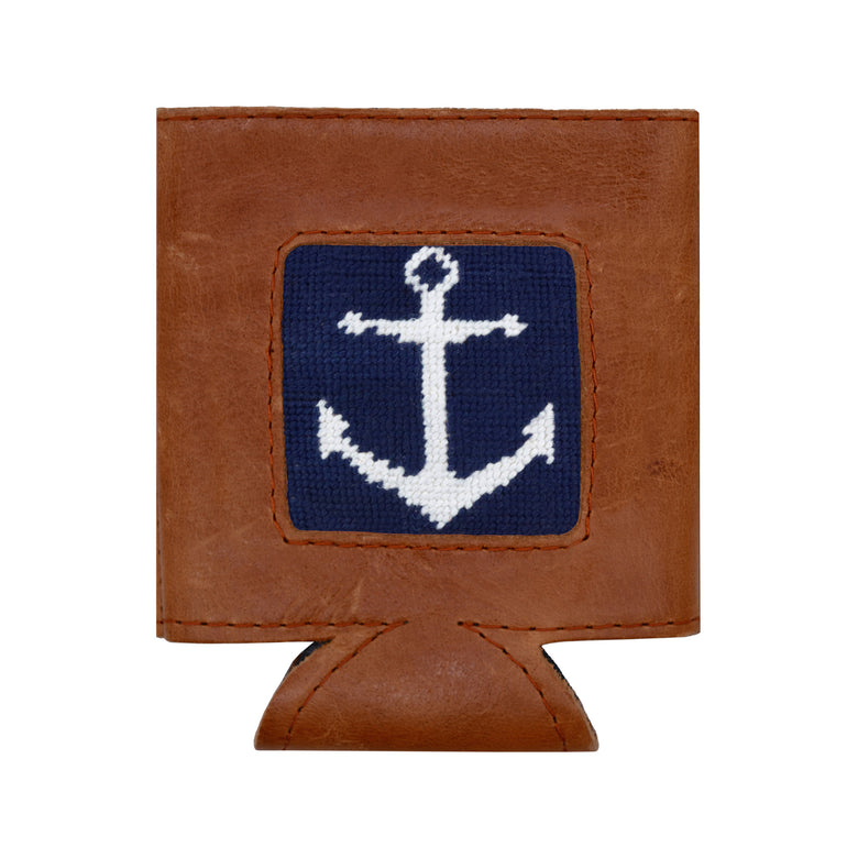 Smathers and Branson Anchor Can Cooler Dark Navy