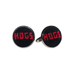 Smathers and Branson Arkansas Needlepoint Cufflinks  