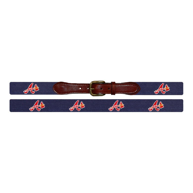 Smathers and Branson Atlanta Braves Belt Dark Navy