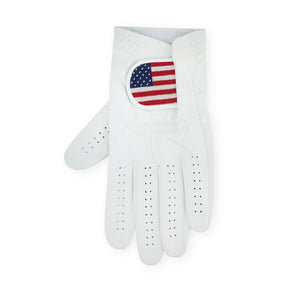 Smathers and Branson Big American Flag Multi Needlepoint Golf Glove 