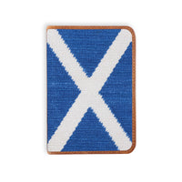 Smathers and Branson Big Scottish Flag Multi Needlepoint Golf Scorecard Holder  