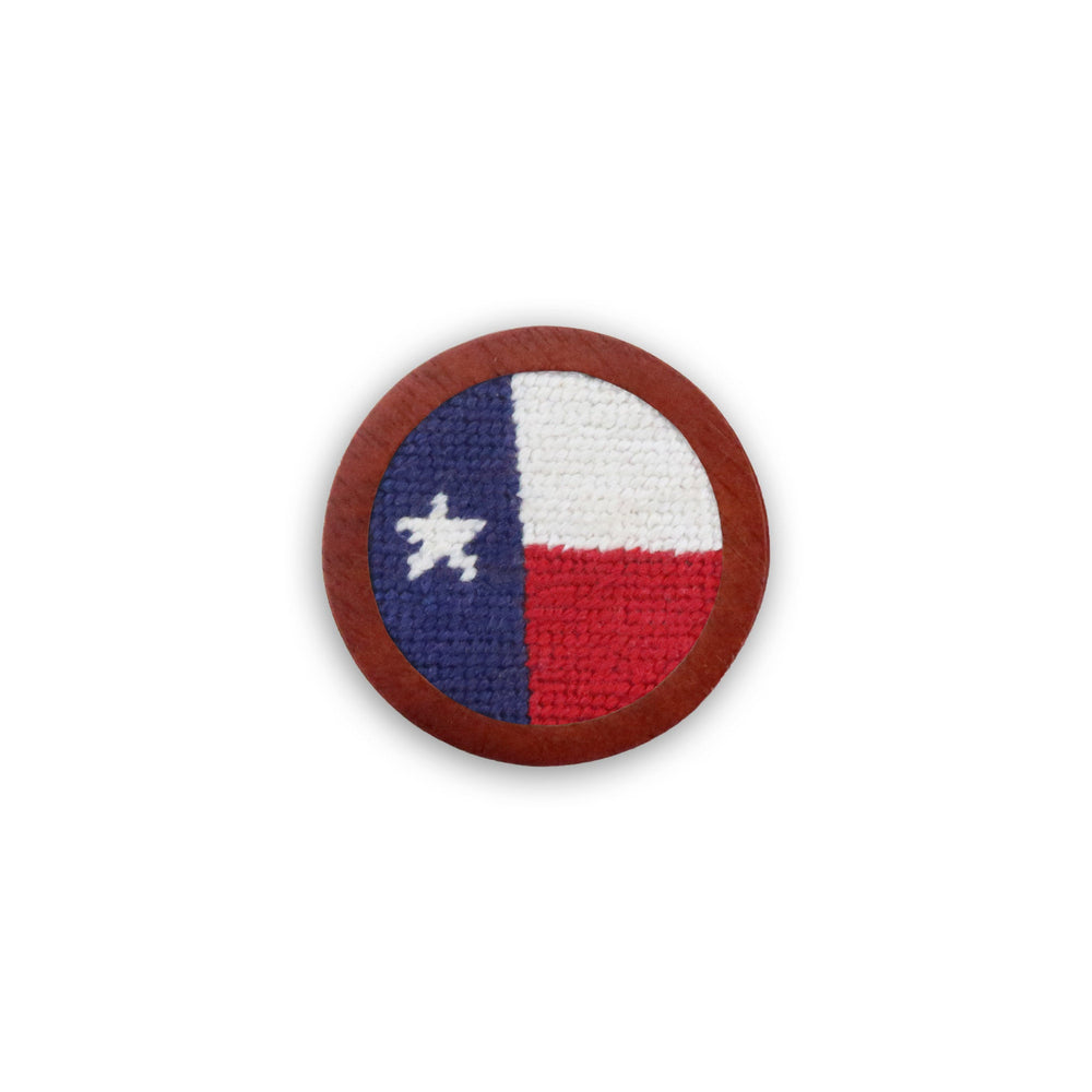 Smathers and Branson Big Texas Flag Multi Needlepoint Golf Ball Marker 