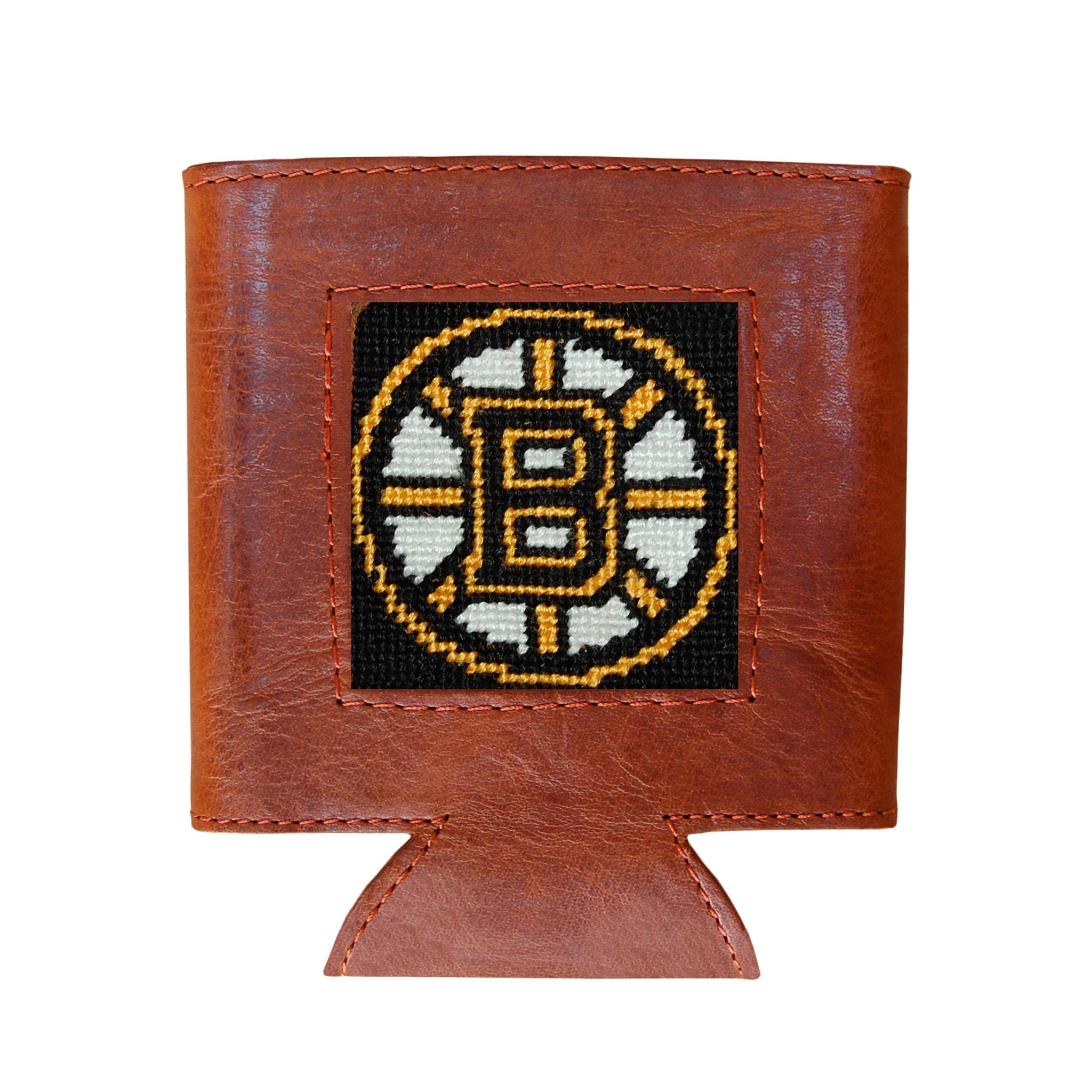 Smathers and Branson Boston Bruins Needlepoint Can Cooler  