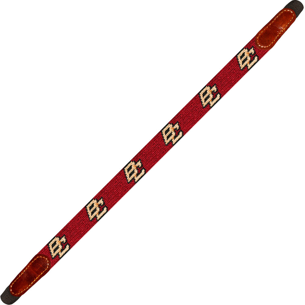 Smathers and Branson Boston College Needlepoint Sunglass Strap Laid out 