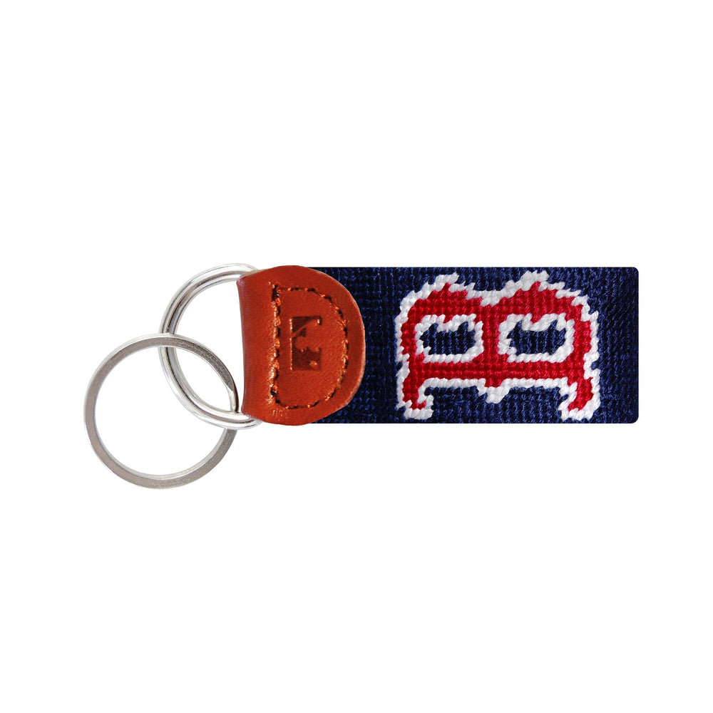 Smathers and Branson Boston Red Sox Needlepoint Key Fob  