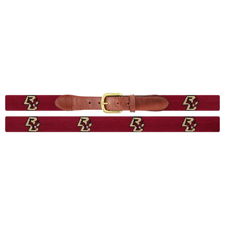 Smathers and Branson Boston College Belt Garnet