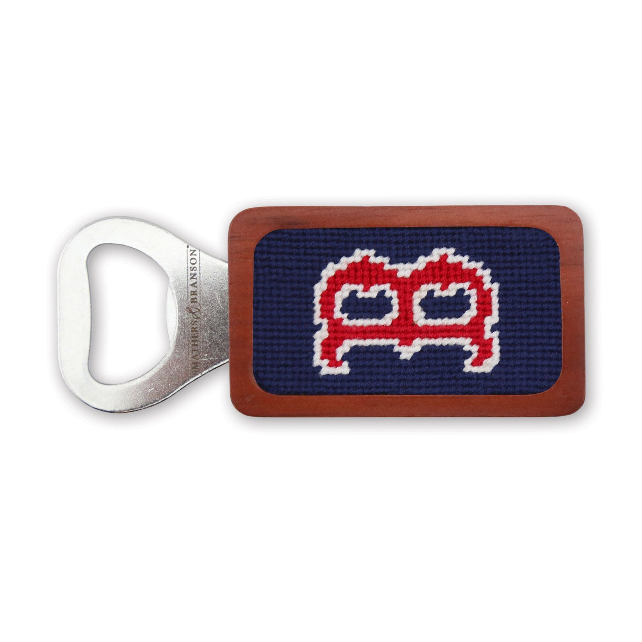 Smathers and Branson Boston Red Sox Needlepoint Bottle Opener 