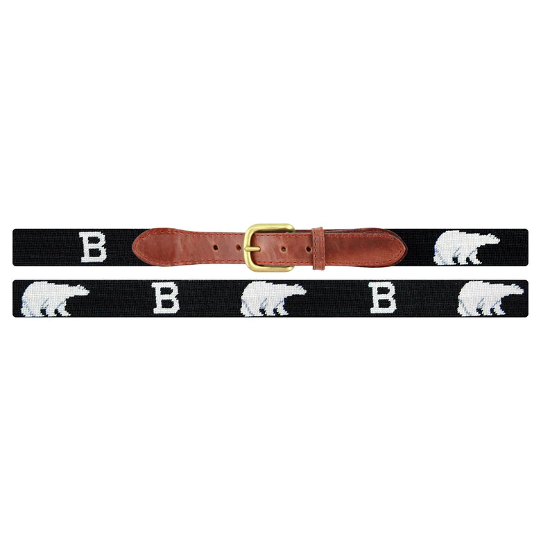 Smathers and Branson Bowdoin B-Polar Bear Belt Black