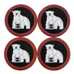 Smathers and Branson Bowdoin Needlepoint Coasters   