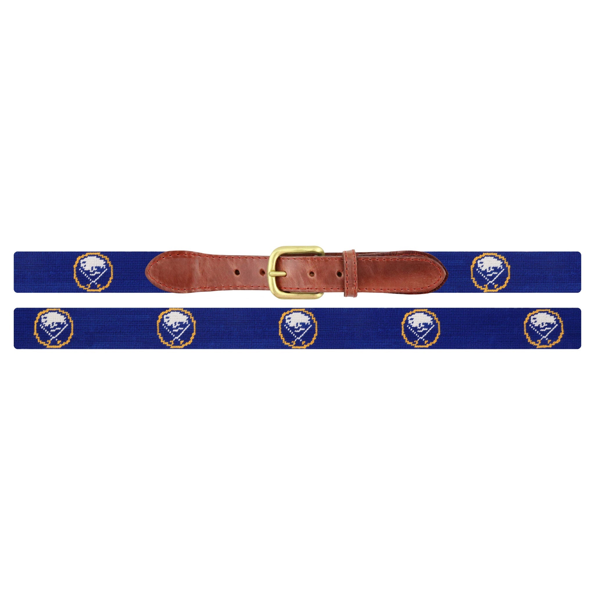 Buffalo Sabres Needlepoint Belt – Smathers & Branson